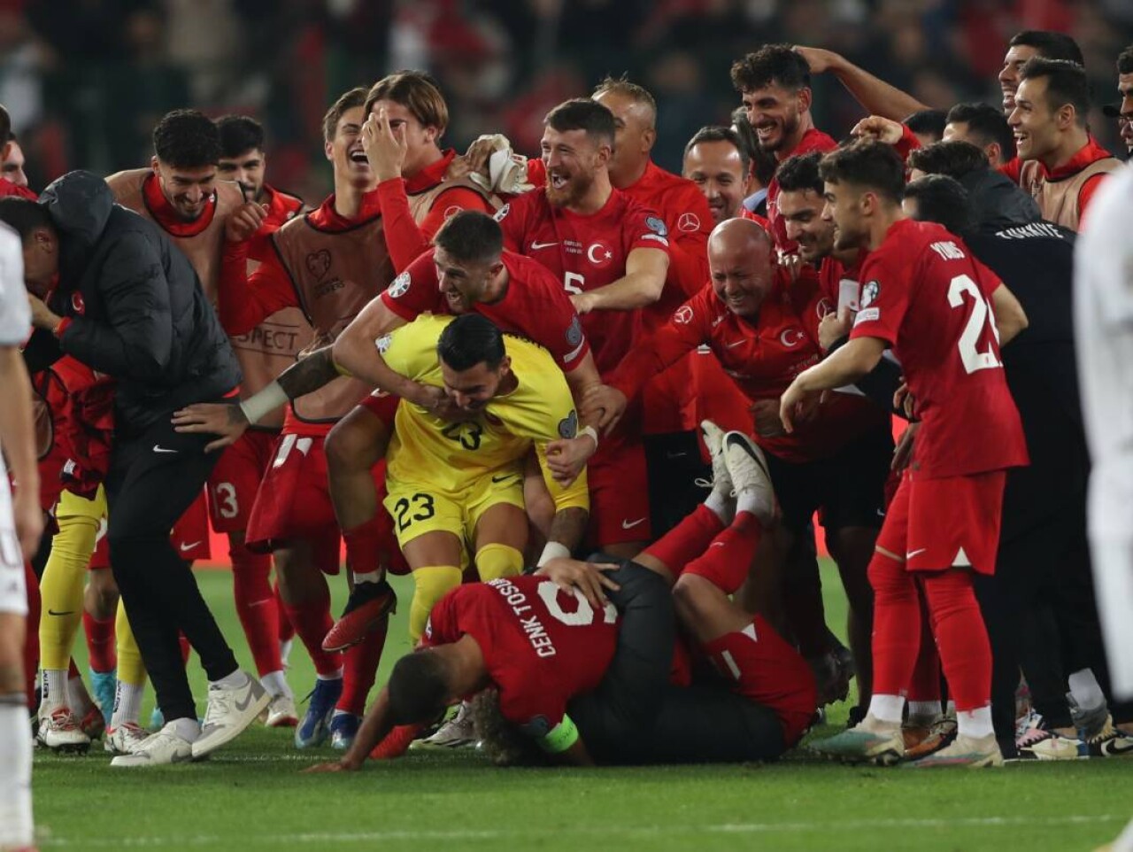 Türkiye - Letonya maçı fotoğrafları 24